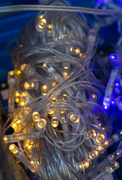 istock Christmas and party lights of a certain type 857985572