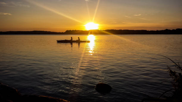 istock Sunset at lake Starnberger See 857992226