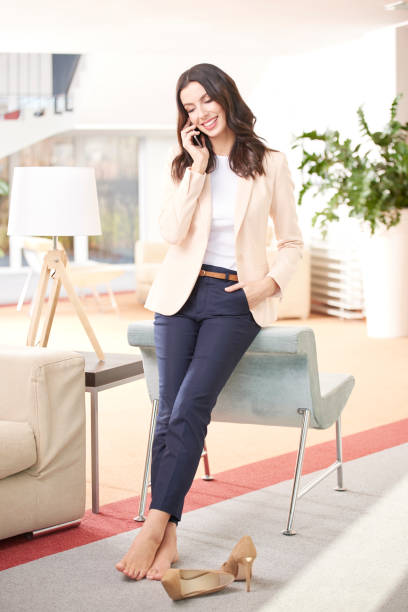 istock She's got business on the line 857999620