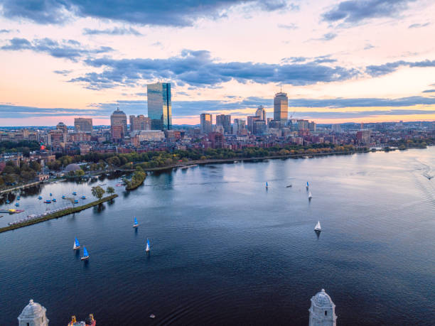 istock Back Bay Boston in Massachusetts, USA, 858003952