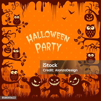 istock Halloween Party 858005622
