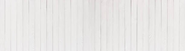 istock Plaques painted in white, wooden table or wall as background 858011902