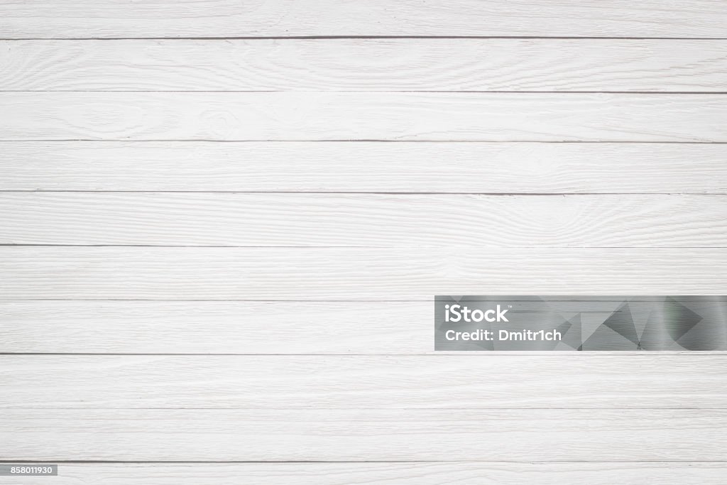Light wood texture. Painted wooden table white white background wooden table surface, texture planks close-up Wood - Material Stock Photo