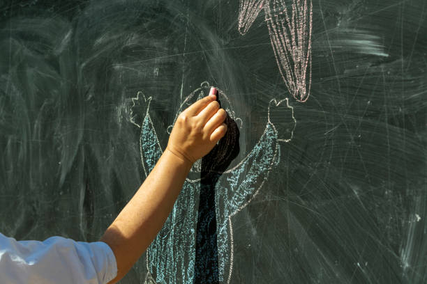 istock drawing picture on blackboard with chalk 858046022