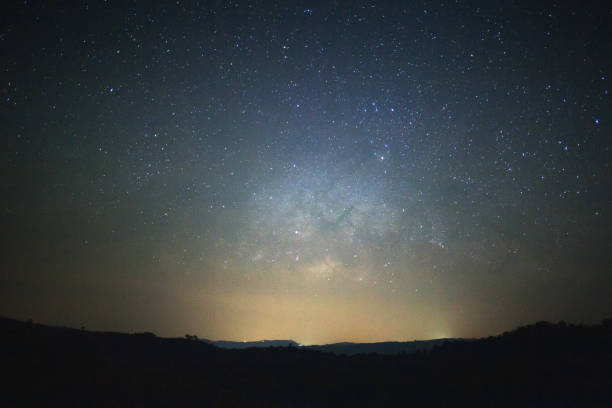 istock milky way galaxy with stars and space dust in the universe 858064736