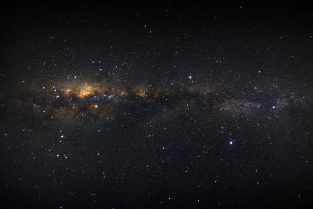 istock milky way galaxy with stars and space dust in the universe. 858067266