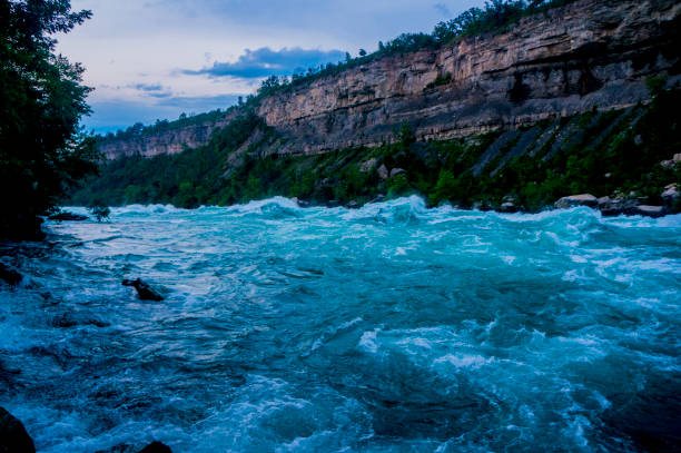istock The Beautiful Niagara Falls White Water Walk 858078884