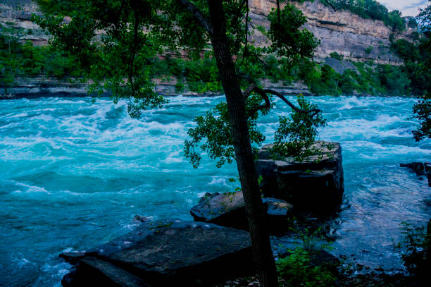 istock The Beautiful Niagara Falls White Water Walk 858079308