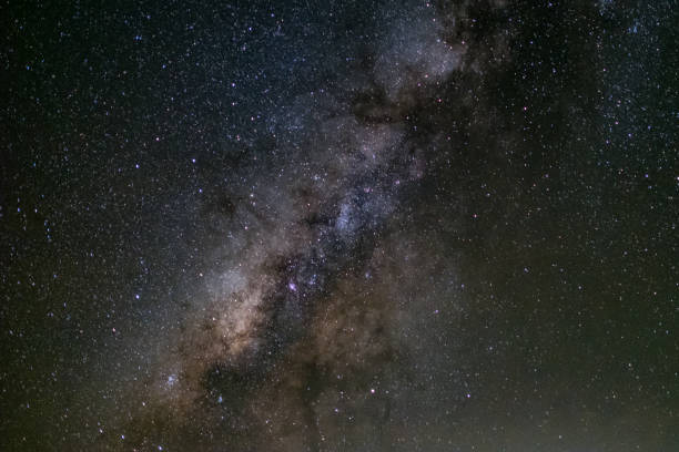 istock milky way galaxy, Long exposure photograph, with grain. 858080100
