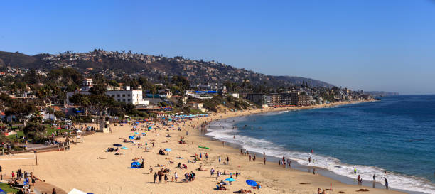 istock Main Beach and the ocean in Laguna Beach 858092324