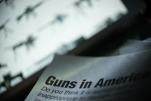 shot of a gun article