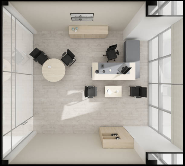 vip のオフィス家具のトップ ビュー - vip room ストックフォトと画像