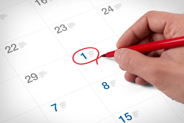 istock Mark on the calendar at March 1, 2016 858106974