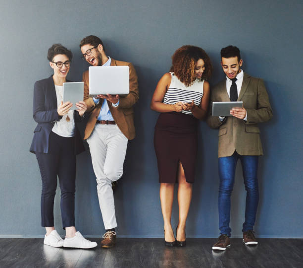 istock Staying connected to the team 858111342