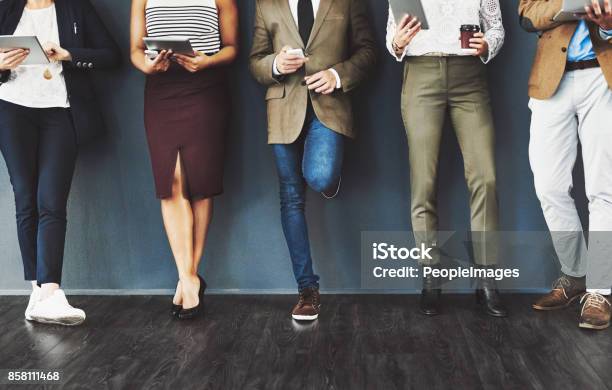 Getting Their Feet Into The Door Of Business Stock Photo - Download Image Now - Recruitment, People, Business