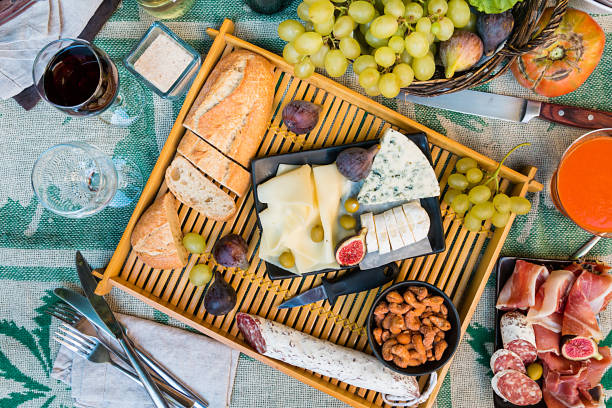 istock Italian antipasti plate 858115644