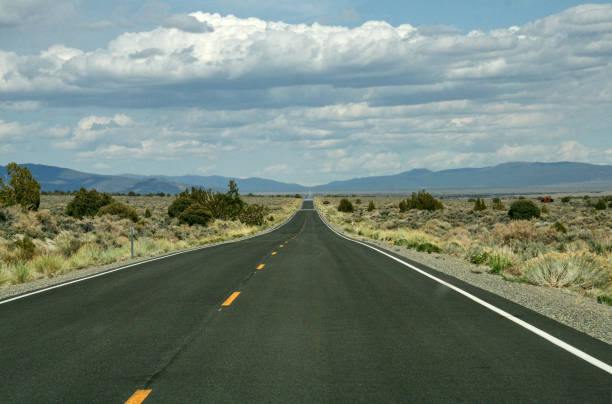 istock A very long long straight road throug american desert 858126502