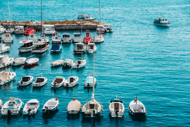 istock Boats at harbor 858135118