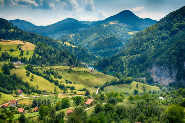 istock Lake Spajici in Serbia 858135502