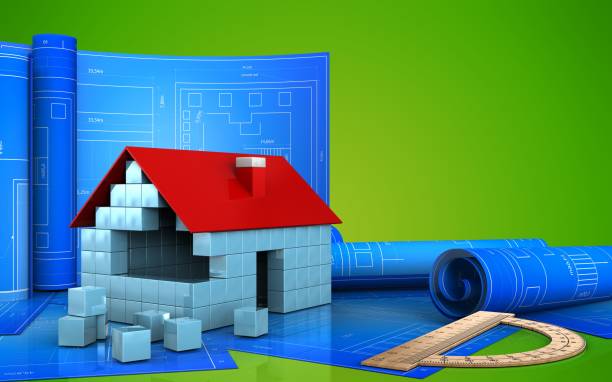 istock 3d of house blocks construction 858136512