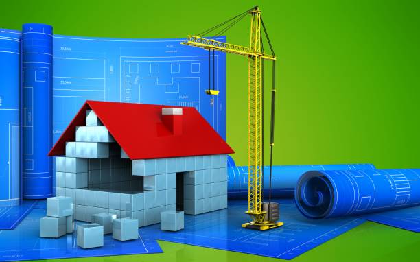 istock 3d of crane 858136554
