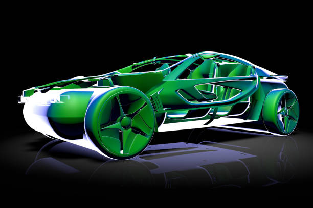 istock Concept Car of The Near Future 858140072