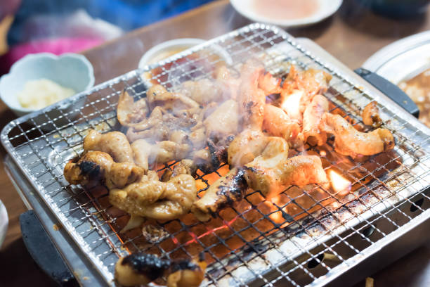 istock Hormones to bake in the net with a flame of fire 858149014