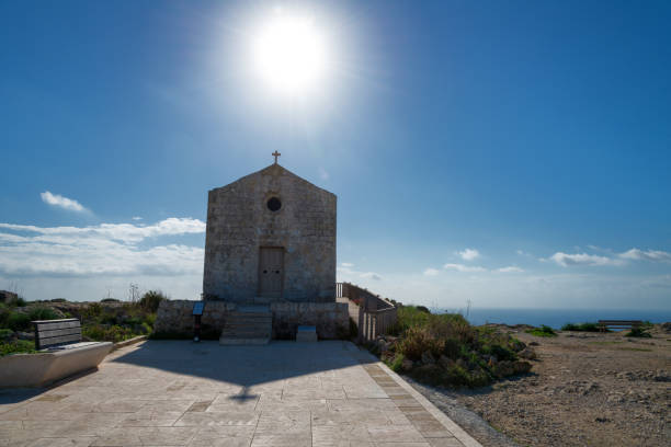 istock Malta island Gozo - Dingli Cliffs, Madliena Chapel view point 858160830