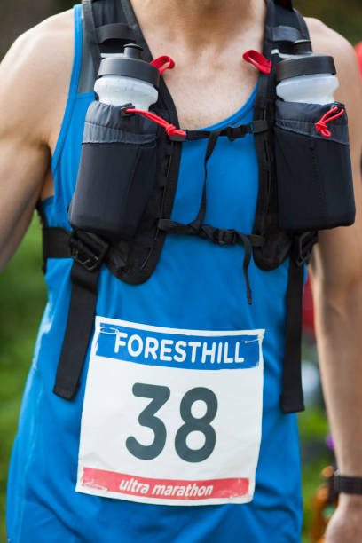 istock Cross country runner equipment 858165008