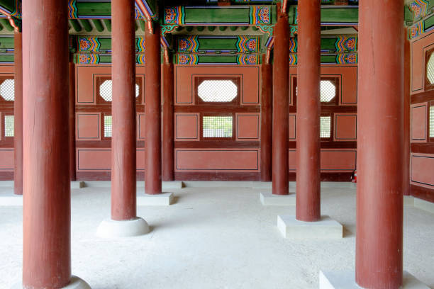 istock The pillar is located within Gyeongbokgung Palace 858177274