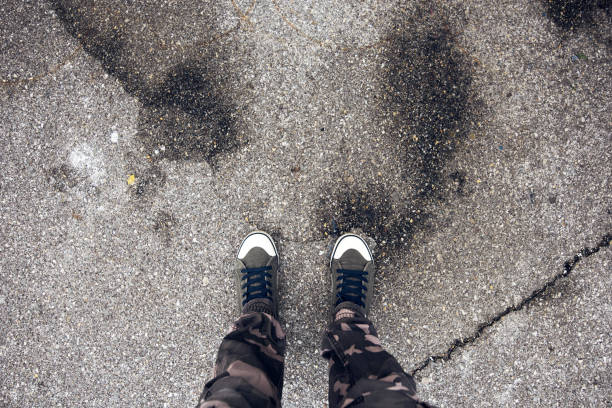 High top sneakers.