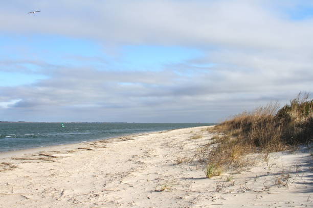 istock An Outer Banks Beach on a cloudy day 858197504