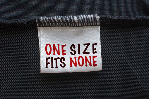 One size fits none  new red black edition