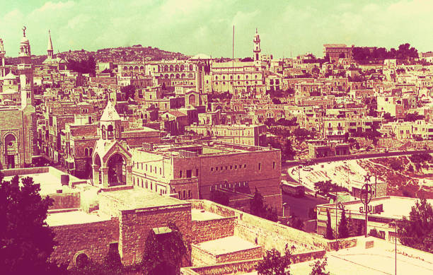 istock Vintage view of Behtlehem 858202608