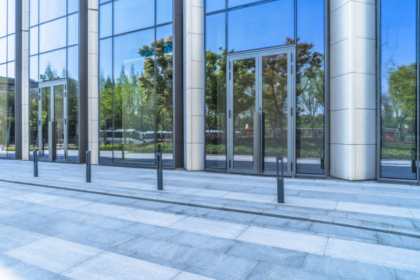 istock Modern building outdoors 858203758