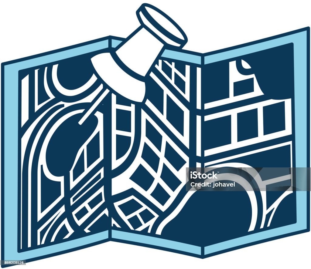 Navigation Pointer Map Direction Concept Stock Illustration - Download ...