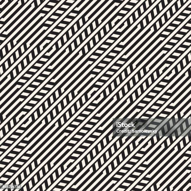 Parallel Lattuce Pattern Vector Seamless Pattern Repeating Lattice Abstract Background Linear ...
