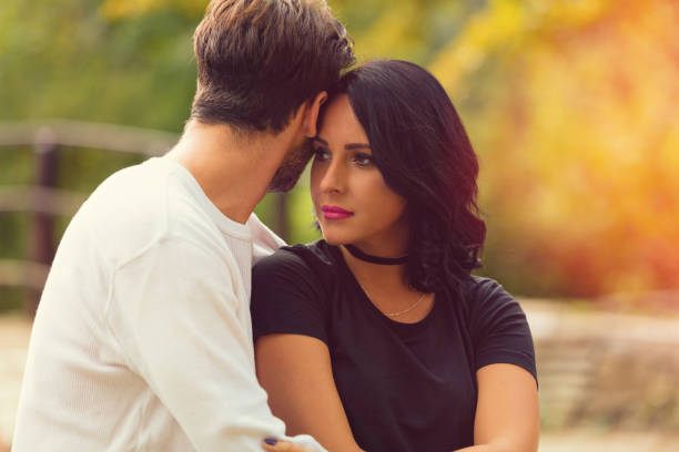 istock Couple in love.Autumn concept. 858229136