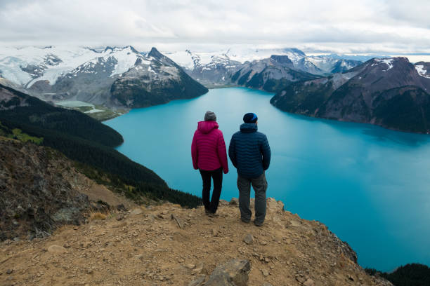 istock Couple embracing nature 858236690