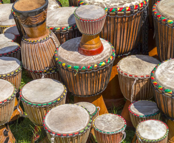 istock lots of african drums 858240556