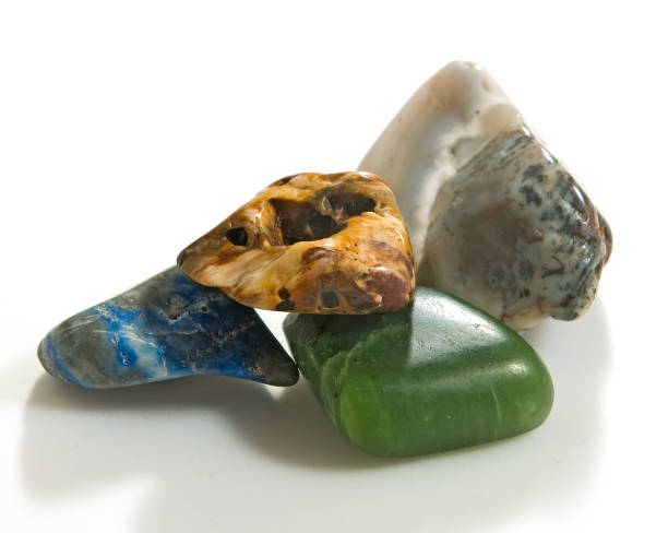 istock Isolated image of minerals close-up. 858243144