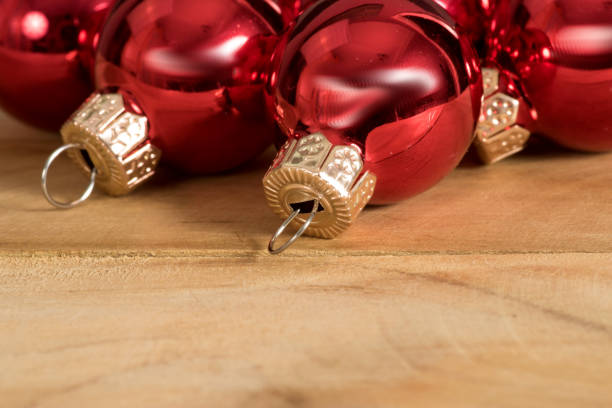 istock Close-up of Christmas tree balls 858244660