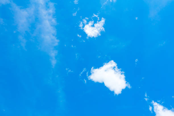 Sky blue or azure sky and beautiful cloud