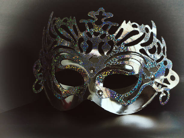 istock Silver mask Beauty fashion. 858260968