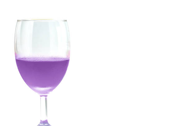A closeup shot of glass on a table