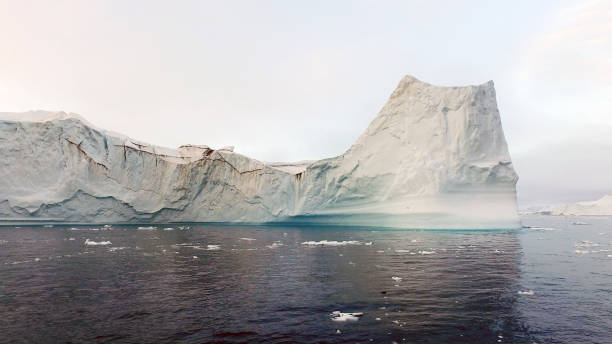 istock Arctic Icebergs Greenland in the arctic sea. 858273392