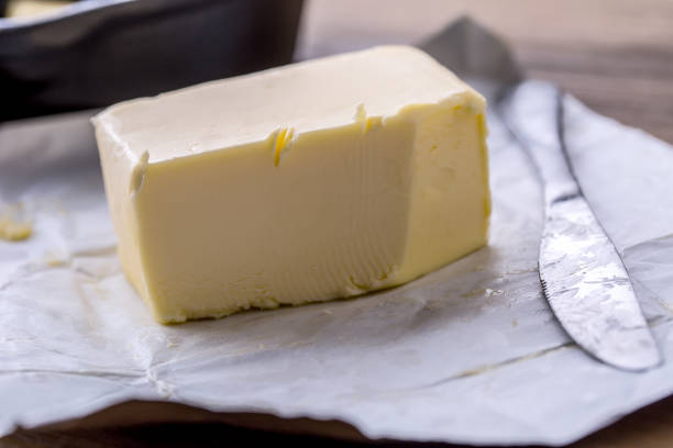 istock Butter. fresh butter on the kitchen table 858277308