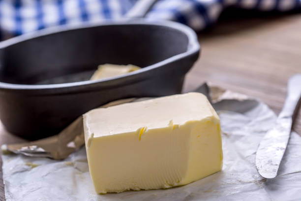 istock Butter. fresh butter on the kitchen table 858277320
