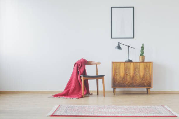 istock Modern room with vintage accessories 858282804