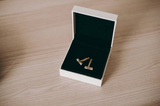 istock groom's cufflinks in a box 858292490